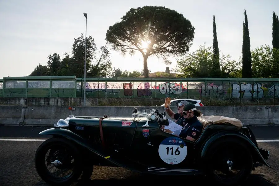 Mille Miglia 2021: la partenza da Roma