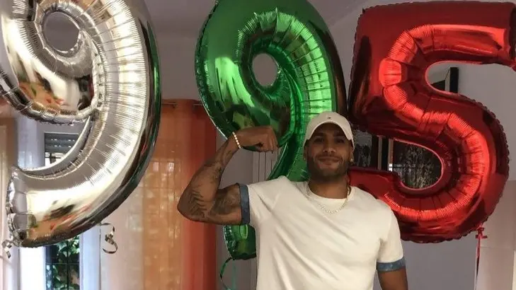 La sorpresa che la compagna Nicole e i tre figli hanno riservato a Jacobs - Foto © www.giornaledibrescia.it