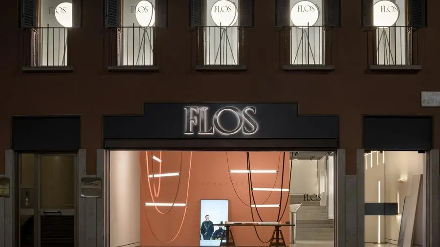 Flos ha cinque flagship store ed è presente in 90 Paesi del mondo - © www.giornaledibrescia.it
