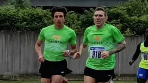 Davide Foglio (a destra) e Stefano Migliorati impegnati durante una prova: formano una coppia che sa regalare risultati - © www.giornaledibrescia.it