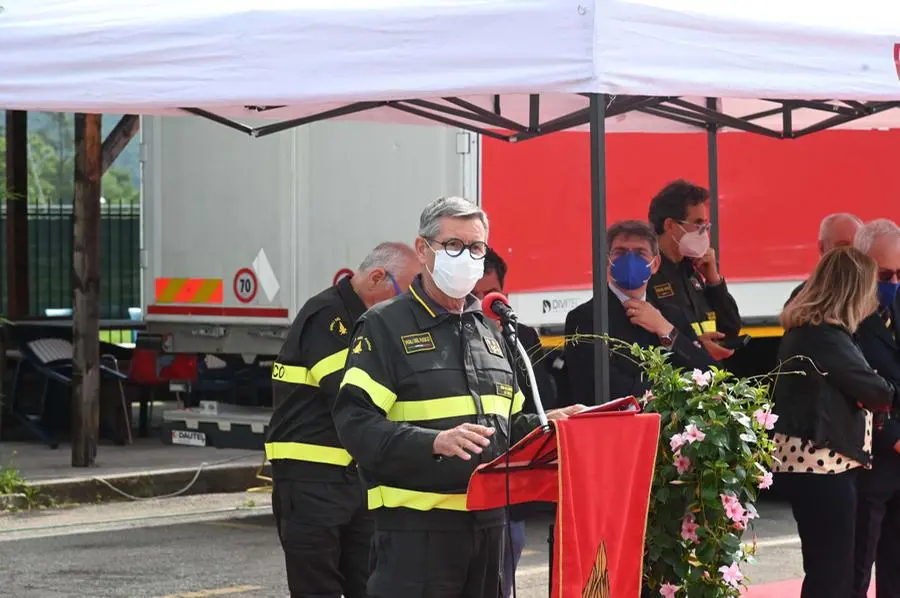 La nuova sala operativa dei Vigili del fuoco di Brescia