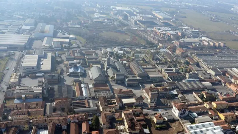 Lo stabilimento Caffaro visto dall'alto - Foto Gabriele Strada /Neg © www.giornaledibrescia.it