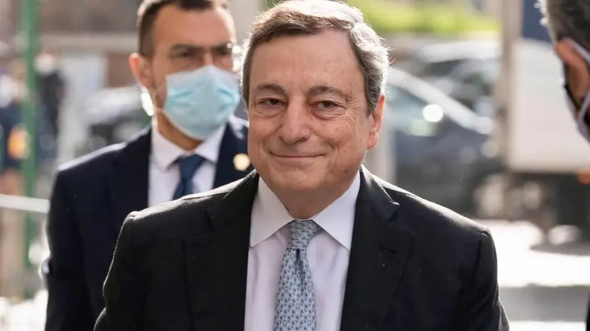 Il premier Mario Draghi - Foto Ansa/Filippo Attili © www.giornaledibrescia.it
