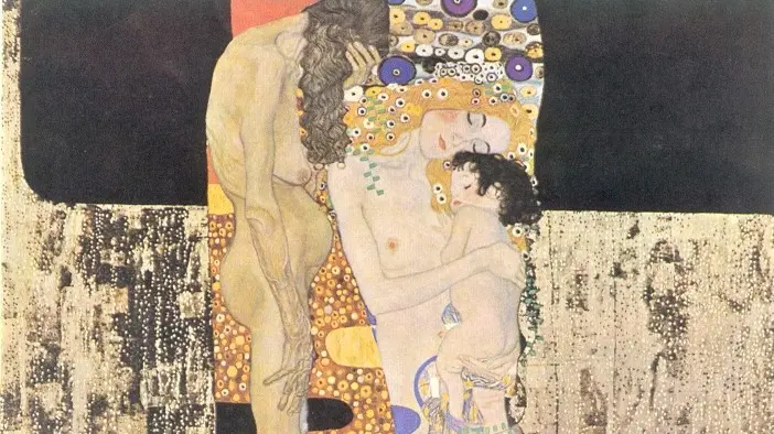 Le tre età della donna di Klimt