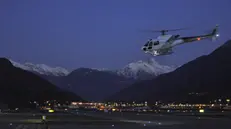 Un elicottero del soccorso in Val d'Aosta (archivio) - © www.giornaledibrescia.it
