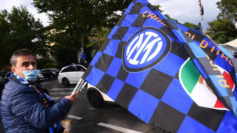 Inter Campione d'Italia: i festeggiamenti a Brescia
