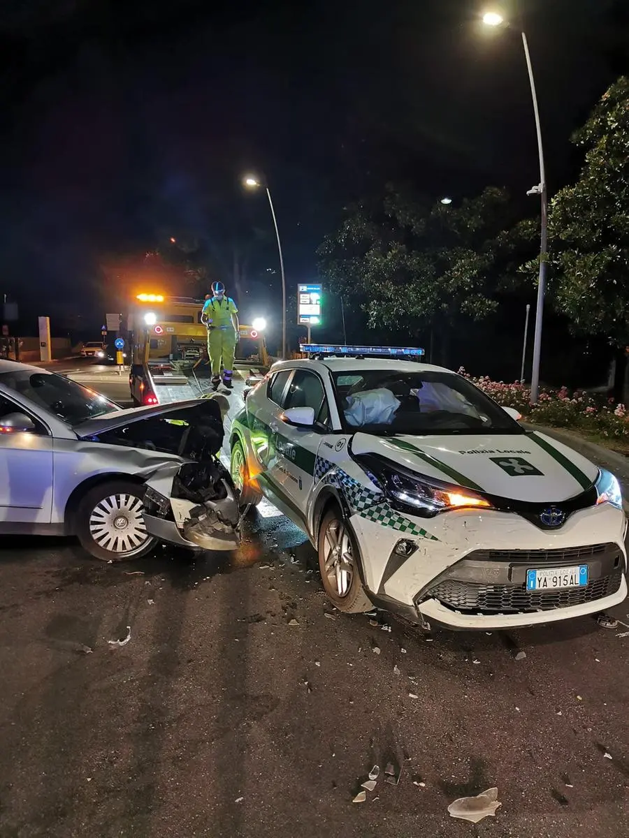 Incidente per la pattuglia della Locale di Sirmione