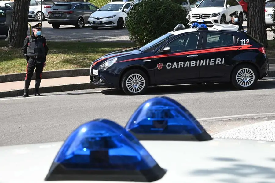 Il controllo dei Carabinieri a Desenzano