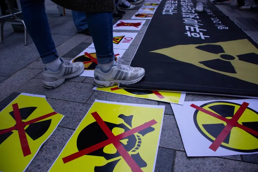 A Seul la protesta davanti l'ambasciata giapponese