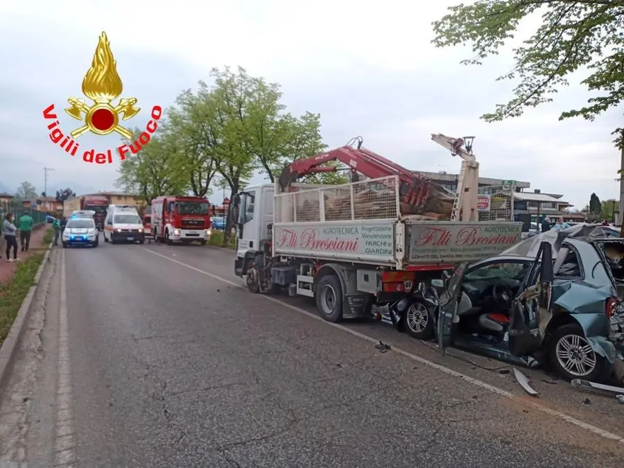 Incidente a Manerba del Garda