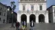 Le celebrazioni in Piazza Loggia per il Primo maggio del 2020
