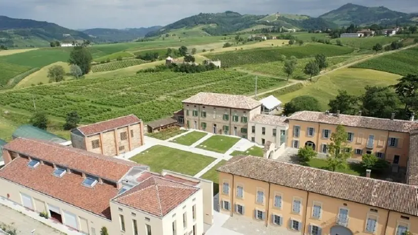 Il complesso immobiliare di Riccagioia, a Torrazza Coste, in provincia di Pavia