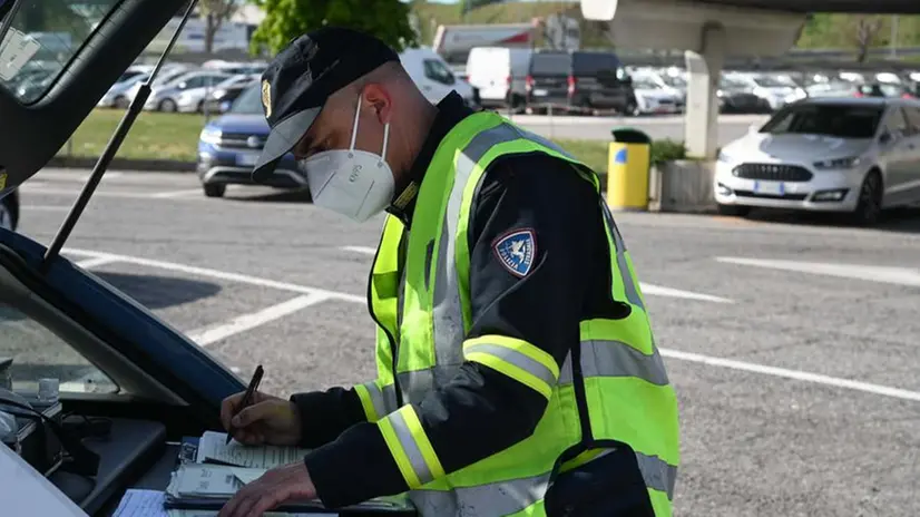 I controlli della Polizia al casello di Brescia Centro