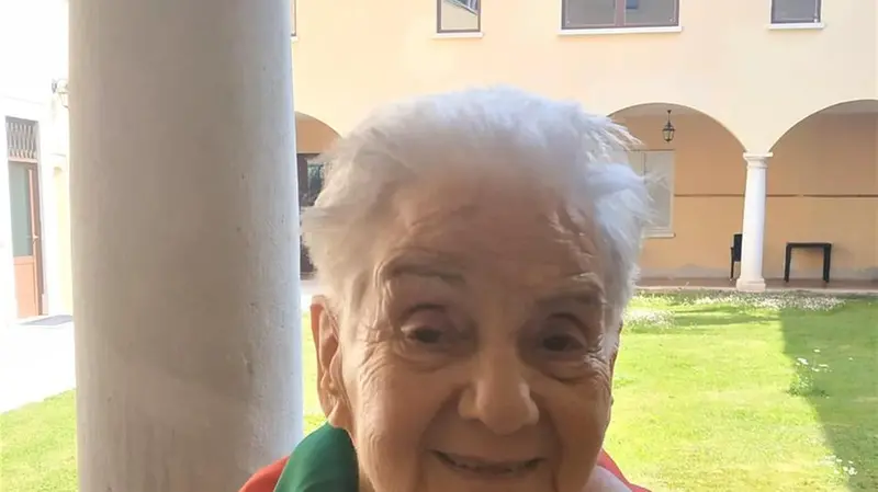 Elsa Pelizzari, 92 anni - © www.giornaledibrescia.it