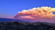 L'eruzione sull'Etna