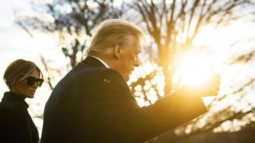 Trump lascia la Casa Bianca