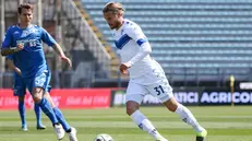 Birkir Bjarnason nell'ultima sfida giocata dal Brescia contro l'Empoli - Foto Newreporter Nicoli © www.giornaledibrescia.it