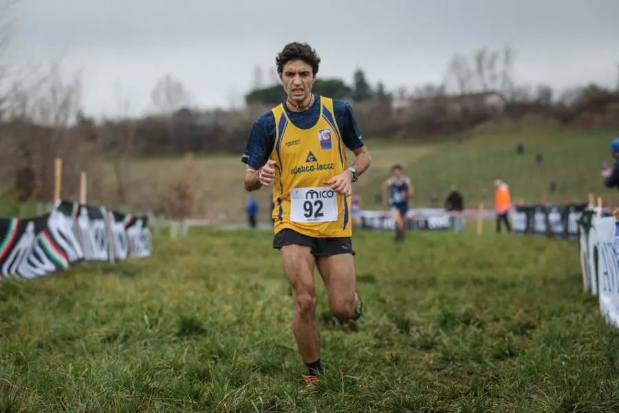 La corsa maschile al Parco delle Cave