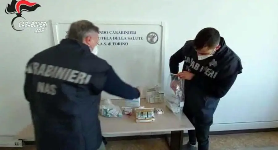 militari del Nas di Torino hanno dato esecuzione alle misure cautelari, ai domiciliari, in seguito a