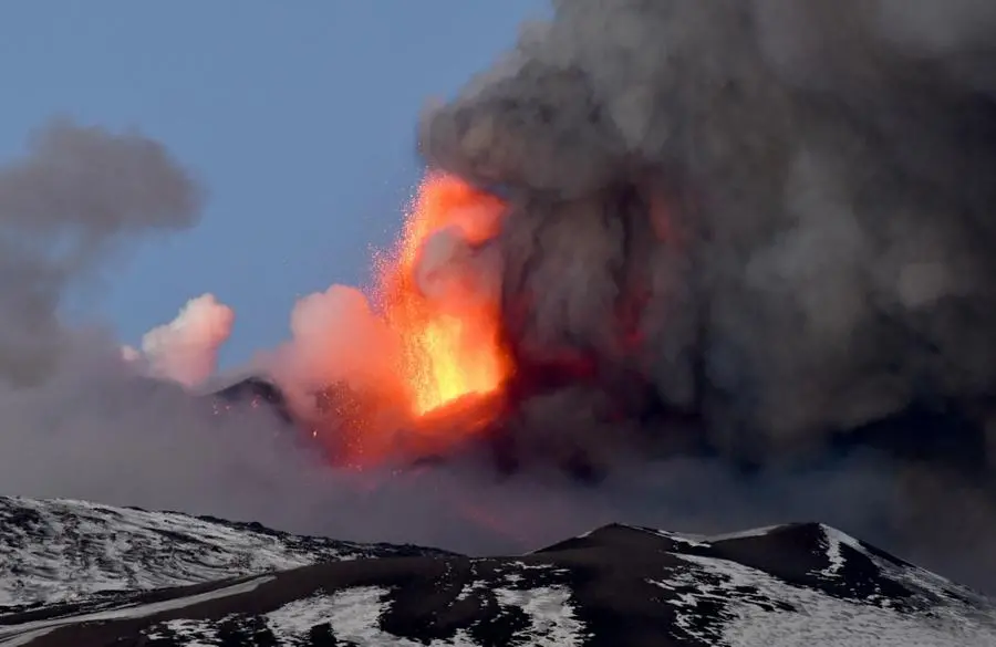 Lava sull'Etna