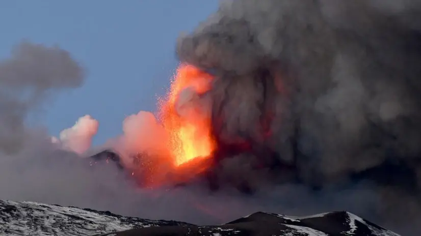 Lava sull'Etna