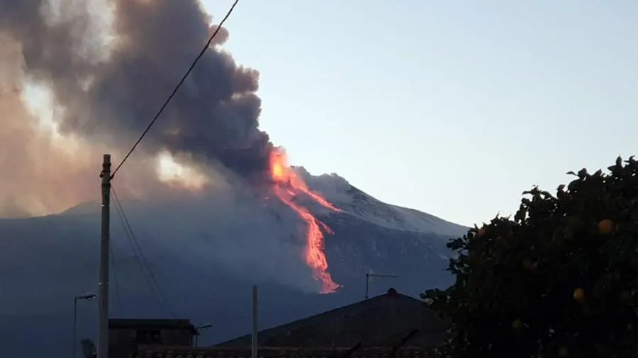Lava sull'Etna
