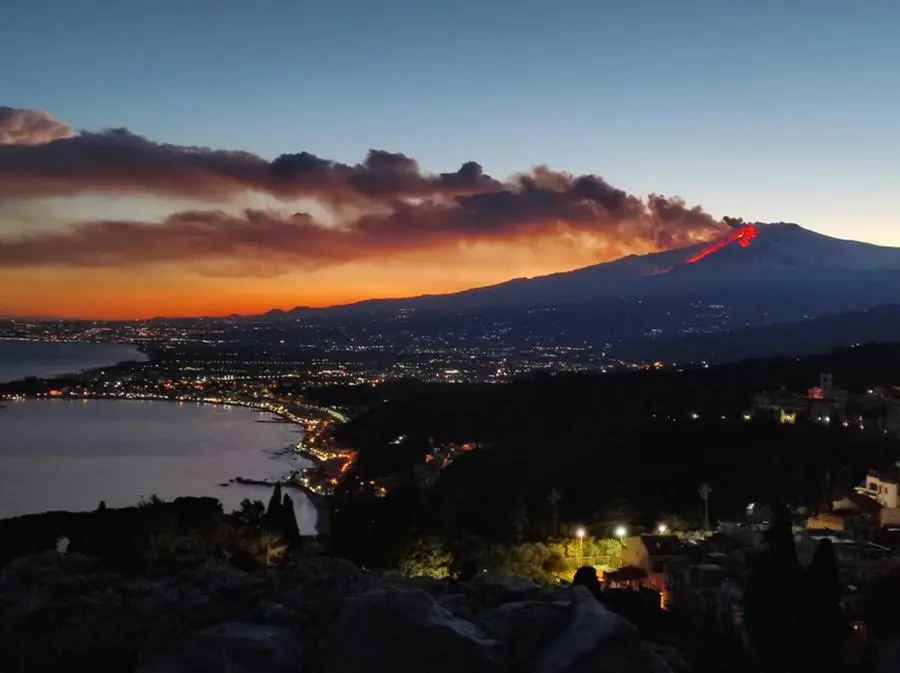 Lava sull'Etna