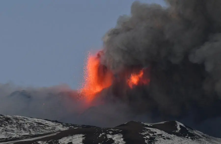 Lava sull'Etna
