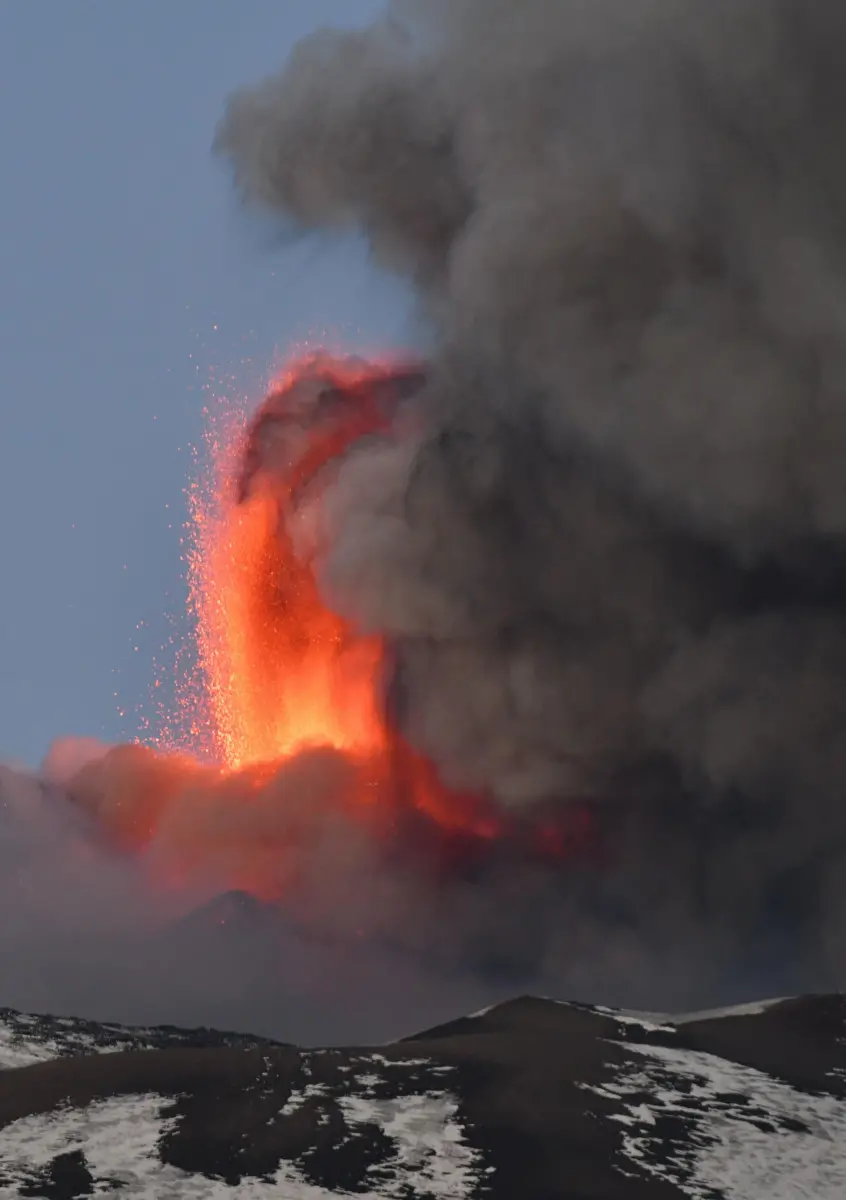 Lava sull'Etna