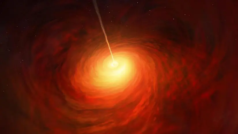 L'immagine del buco nero al centro della galassia M87 in luce polarizzata