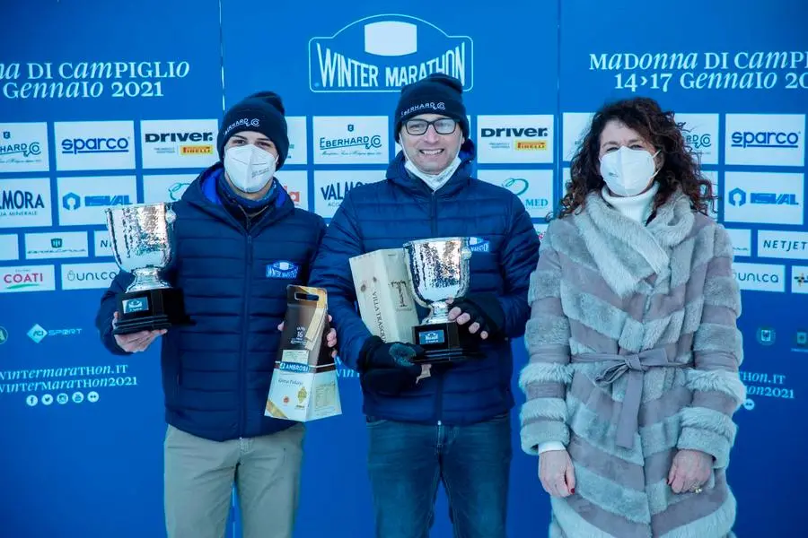 Winter marathon, le premiazioni