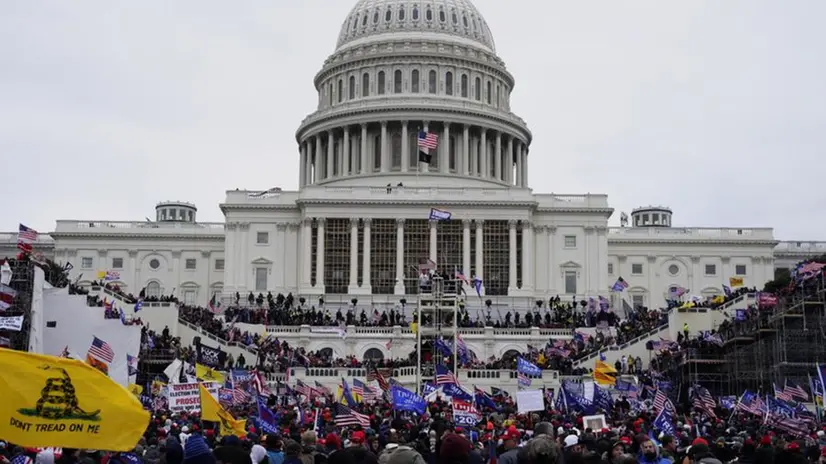 L'assalto al Campidoglio, a Washington