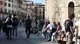 Centro città nell'ultima domenica in arancione