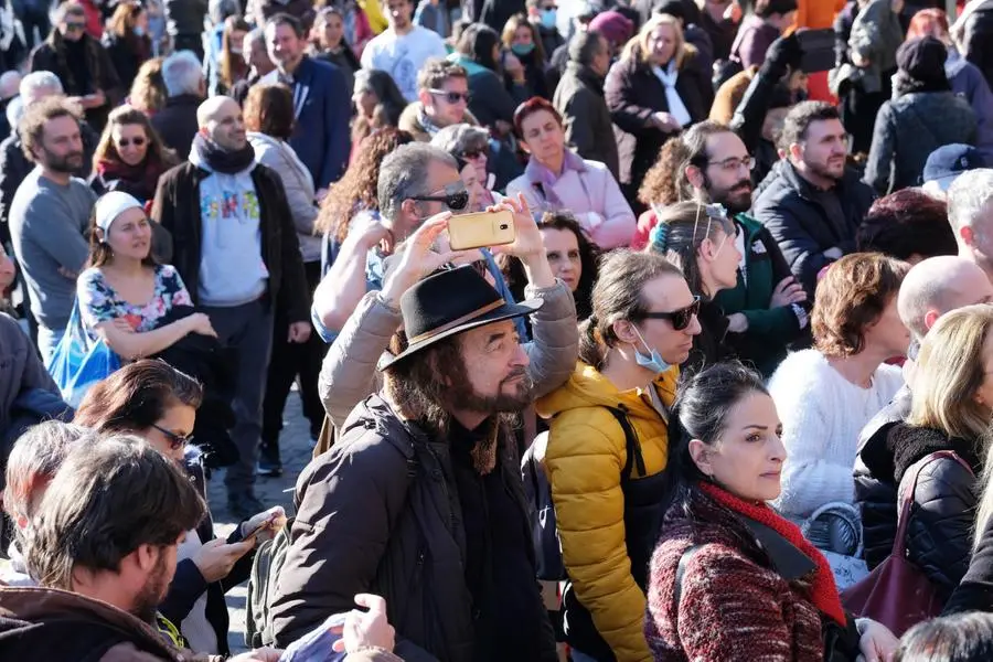 La manifestazione di Torino