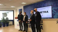 Sandro Santoro, Emanuele Zanetti ed Enrico Zampedri per Metra, e Maurizio Buscaglia - © www.giornaledibrescia.it