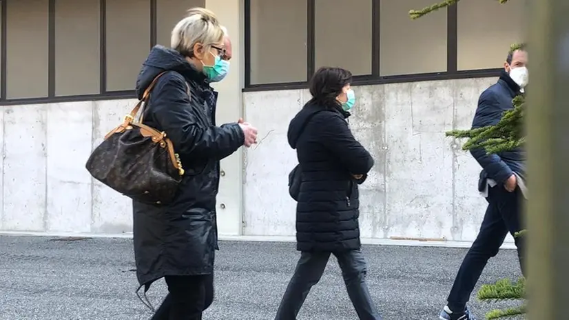Irene Bozzoli con la cognata