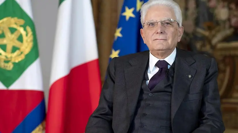 Il presidente Sergio Mattarella