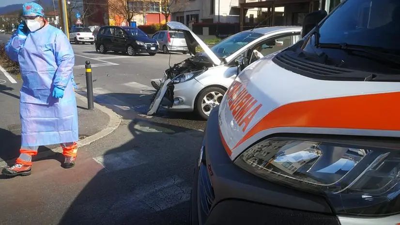 Incidente in viale Colombo