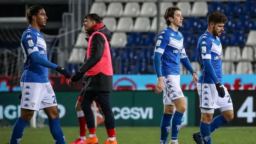 Le immagini di Brescia-Vicenza 0-3