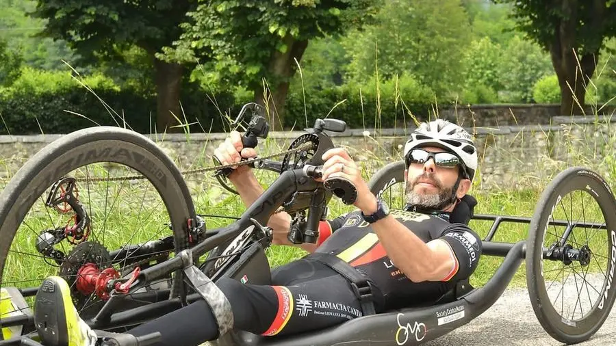 Paraciclismo: Mauro Scarpari così ha risposto alle avversità della vita - © www.giornaledibrescia.it