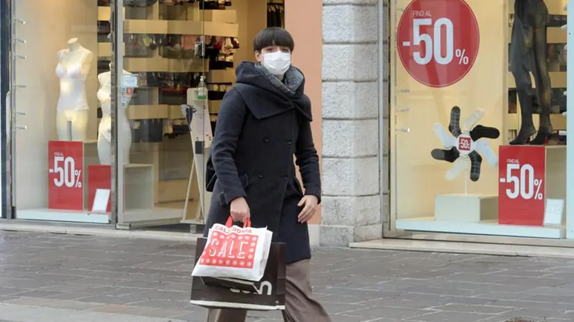 Al via i saldi anche a Brescia