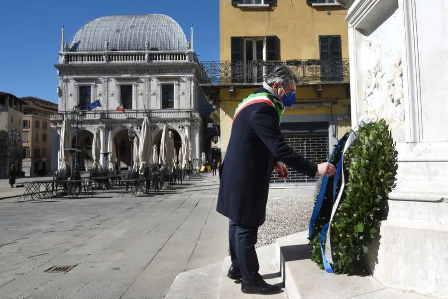 Il sindaco Del Bono commemora i 160 anni dell'Unità d'Italia