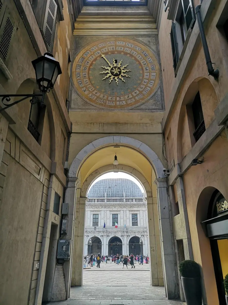 Carnevale in piazza Loggia