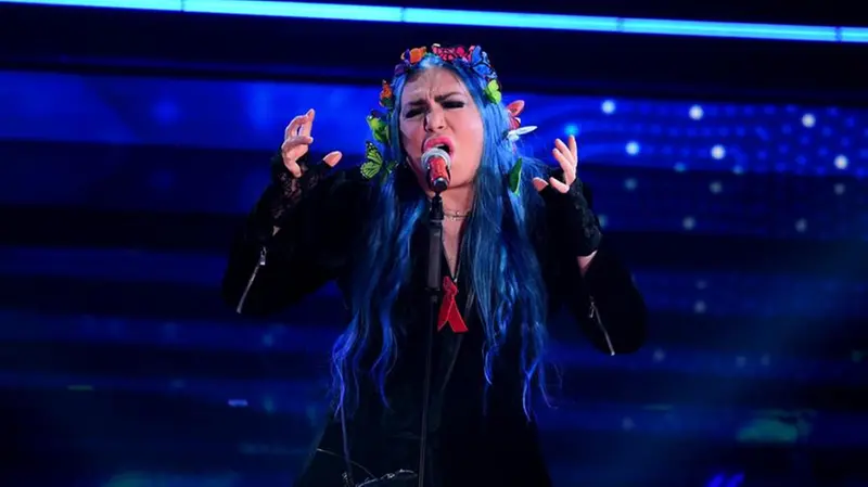 Loredana Bertè nel suo medley