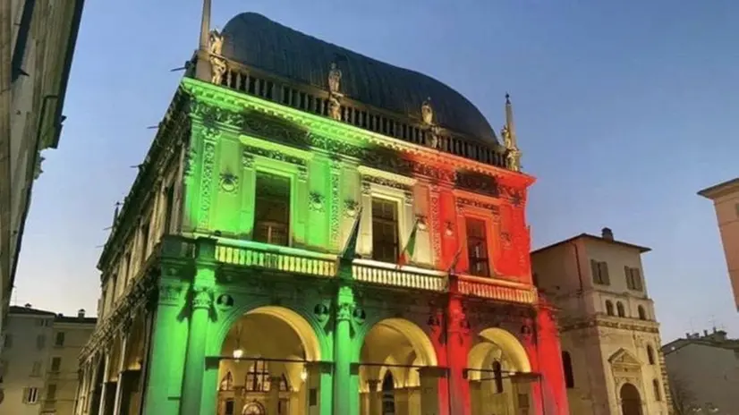 Palazzo Loggia, sede dell'Amministrazione comunale di Brescia