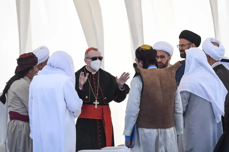 La grande accoglienza riservata a Papa Francesco in Iraq