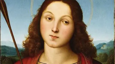 Raffaello, San Sebastiano, 1503 circa - Bergamo, Accademia Carrara