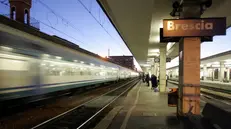 Un treno in movimento - Foto © www.giornaledibrescia.it