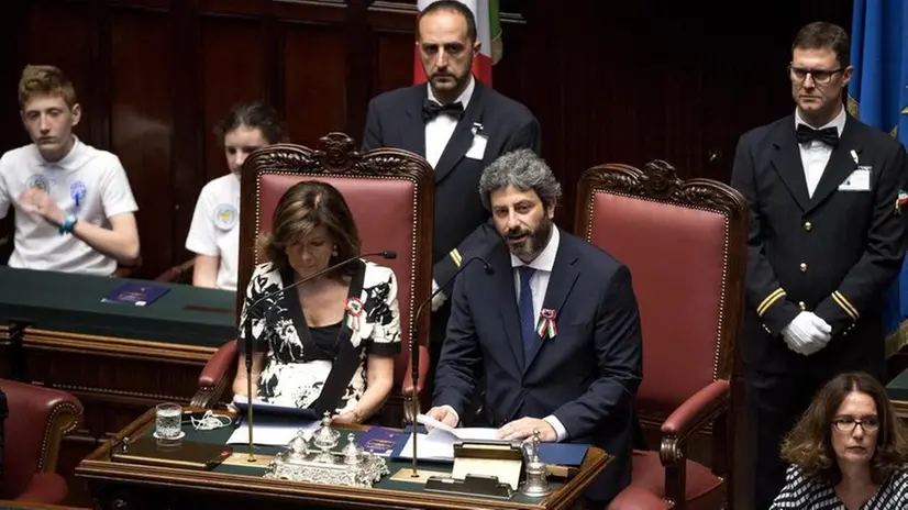 Il presidente della Camera Roberto Fico - © www.giornaledibrescia.it