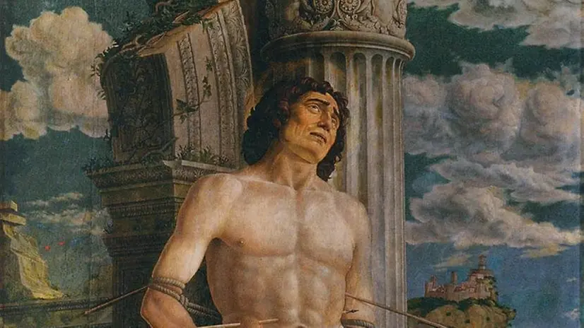 San Sebastiano dipinto da Mantegna